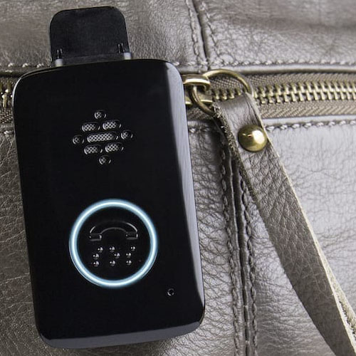4G LTE mobile medical alert pendant clip on purse