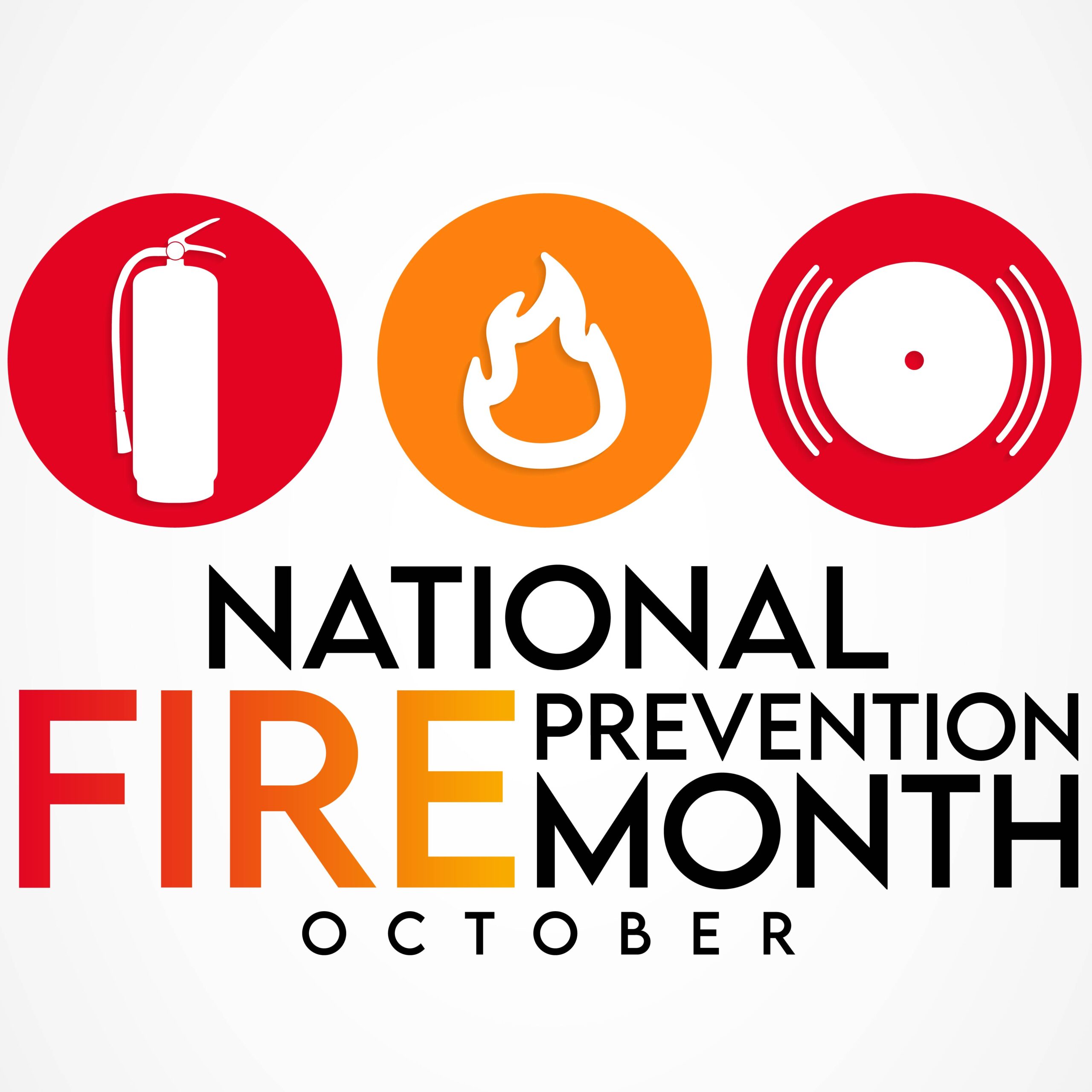 National Fire Prevention Month in October