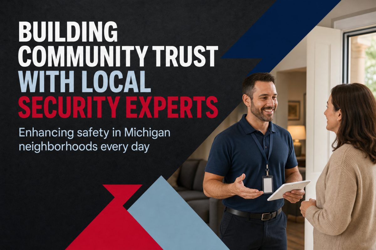 Building Community Trust: How Local Security Providers Enhance Safety in Michigan Neighborhoods