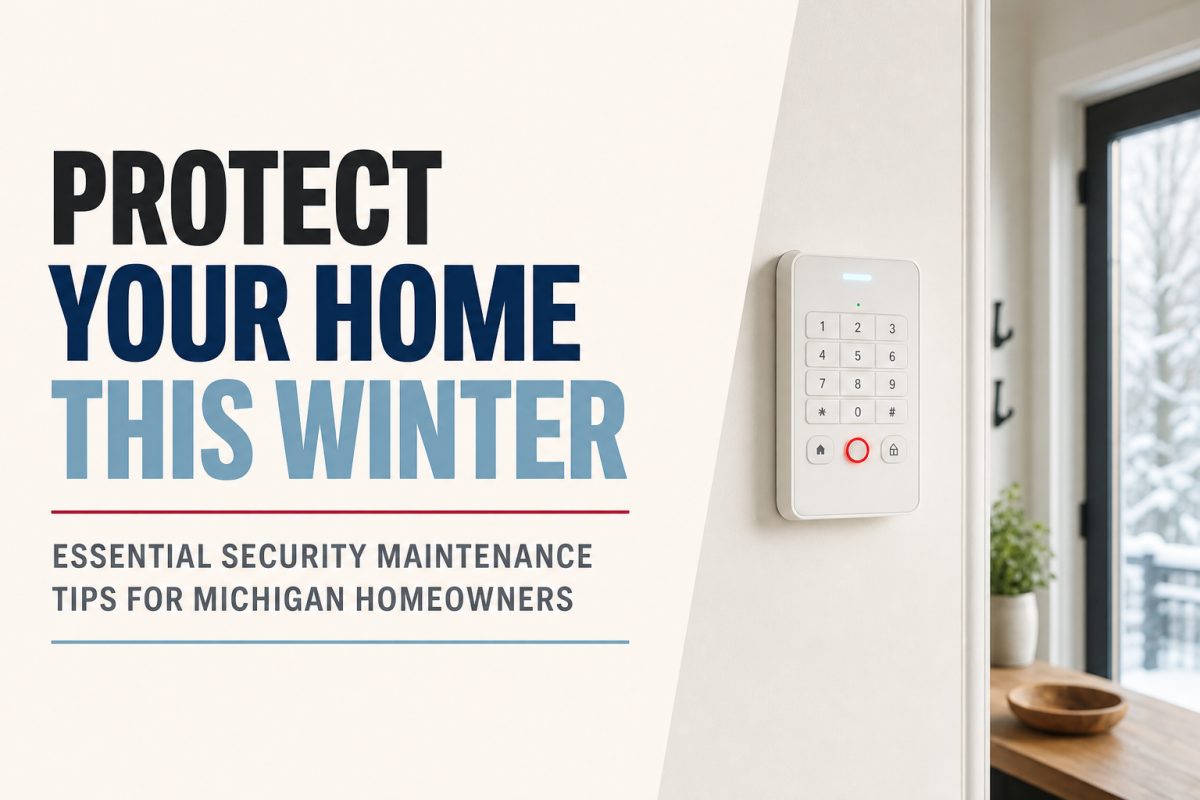 Preventative Security Maintenance Tips for Homeowners in Michigan’s Harsh Winters