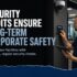 Image suggestion: Security professional conducting a facility audit with clipboard and camera