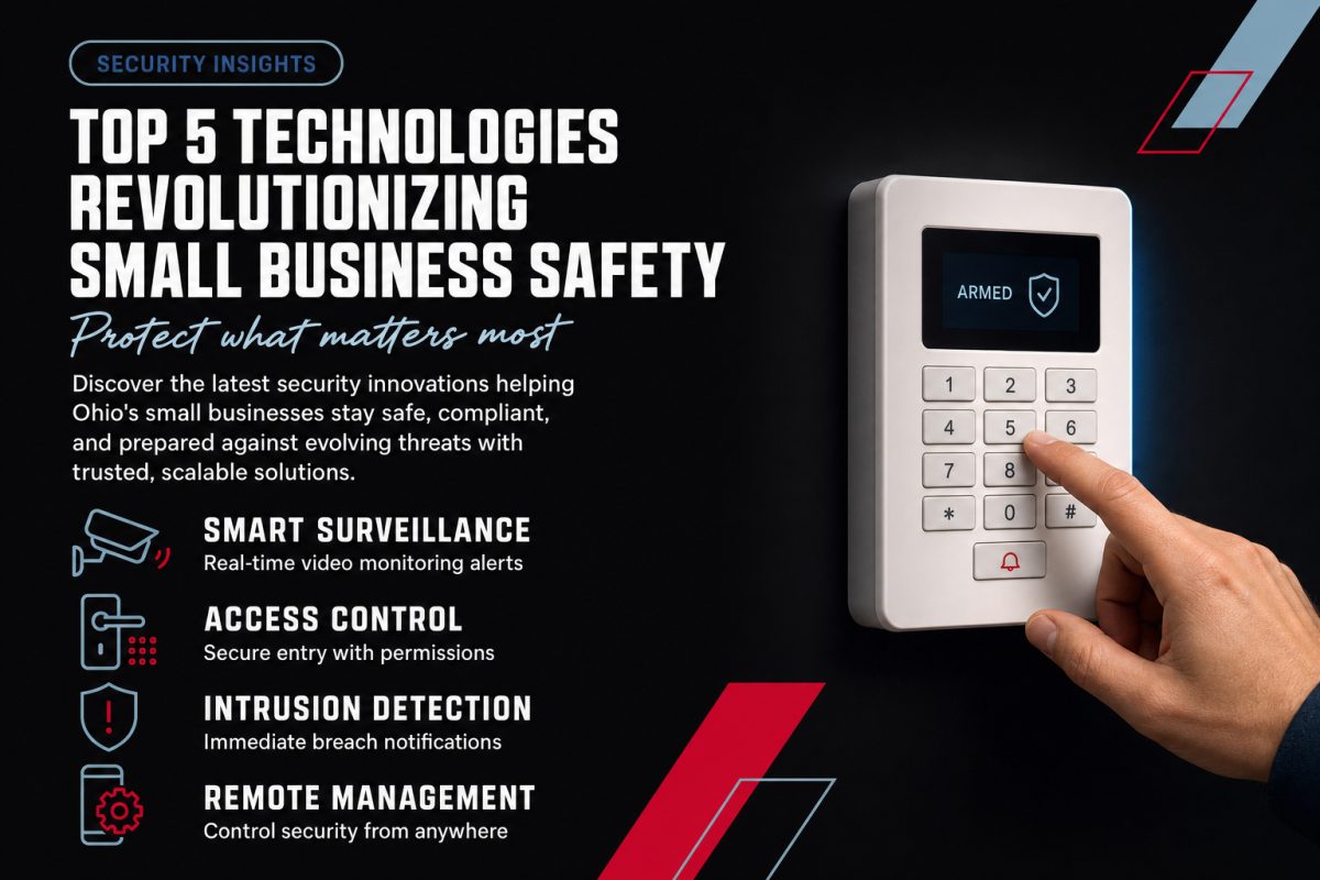 Top 5 Security Technologies Revolutionizing Small Business Protection in Ohio